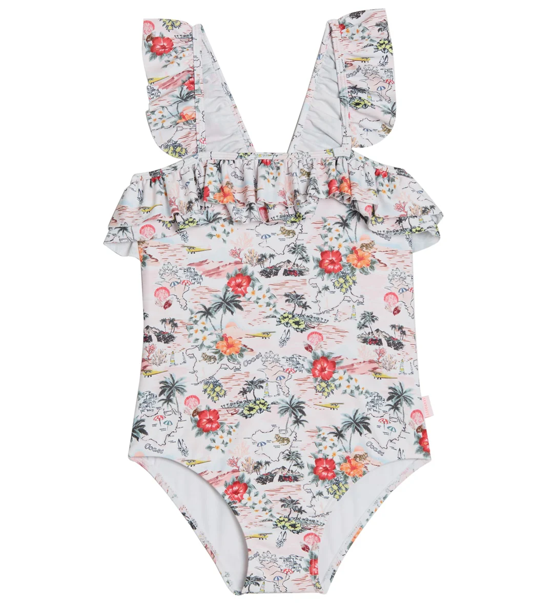Seafolly Girls' Coast To Coast One Piece Swimsuit (Baby, Toddler, Little Kid) - Image 4