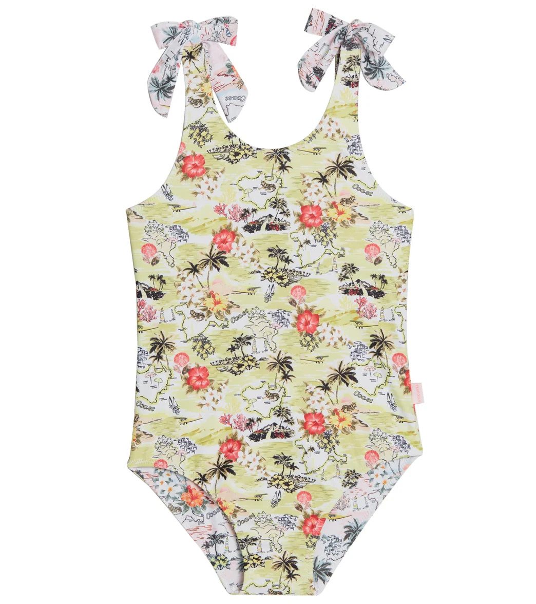 Seafolly Girls' Coast To Coast Reversible One Piece Swimsuit (Baby, Toddler, Little Kid) - Image 3