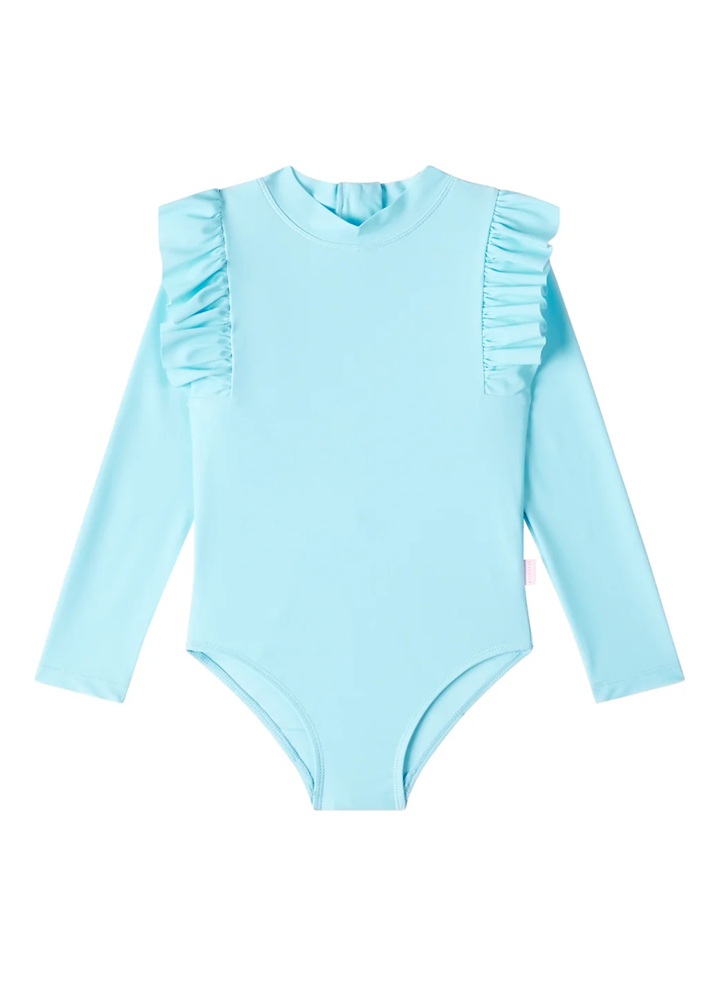 Seafolly Girls' Essential Long Sleeve One Piece Swimsuit (Baby, Toddler, Little Kid)