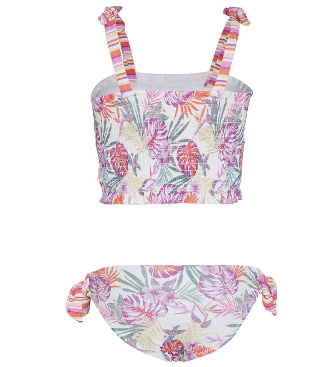 Seafolly Girls' Island In The Sun Two Piece Bikini Set (Baby, Toddler, Little Kid) - Image 2