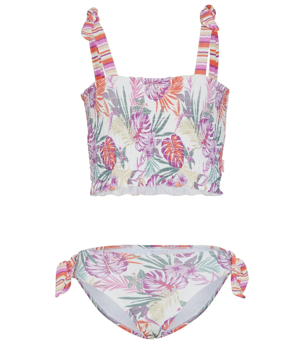 Seafolly Girls' Island In The Sun Two Piece Bikini Set (Baby, Toddler, Little Kid) - Image 4