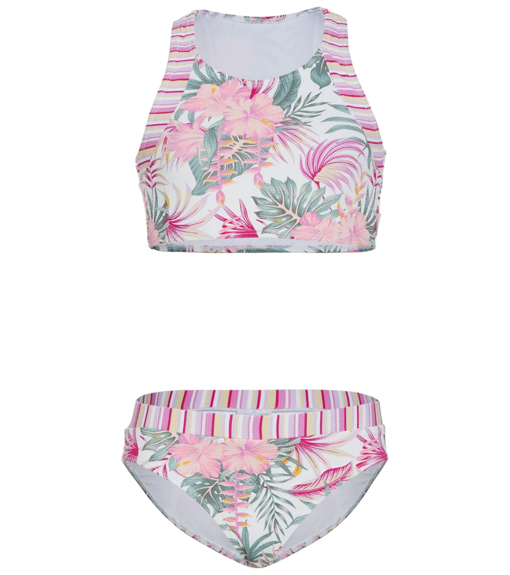 Seafolly Girls' Island In The Sun Two Piece Bikini Set (Big Kid) - Image 5