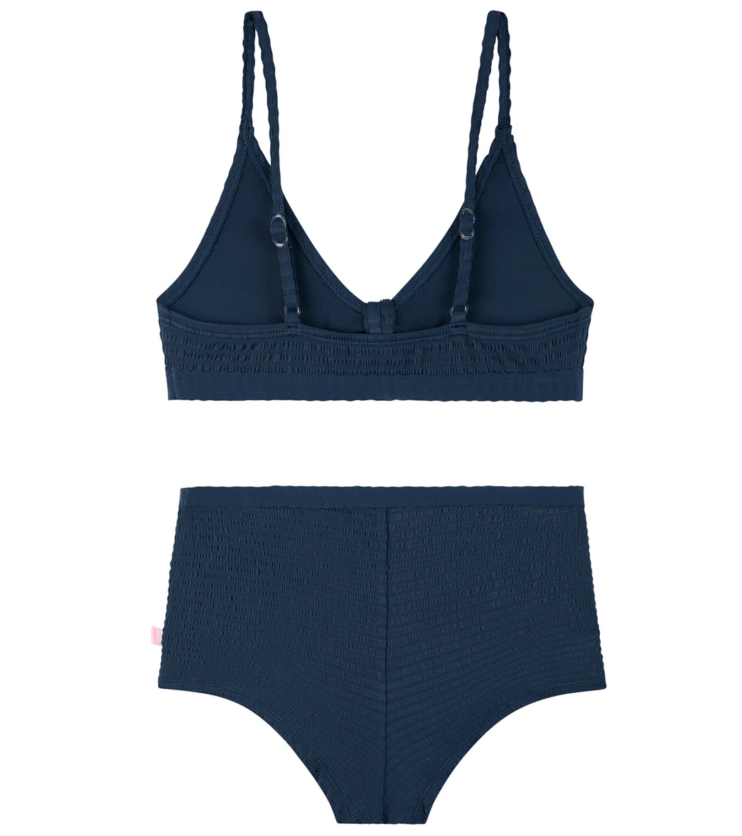 Seafolly Girls' Lemon Soda Triangle Two Piece Bikini Set (Big Kid) - Image 2