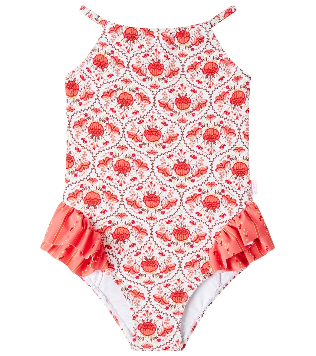 Seafolly Girls' Prague Halter Neck One Piece Swimsuit (Baby, Toddler, Little Kid) - Image 4