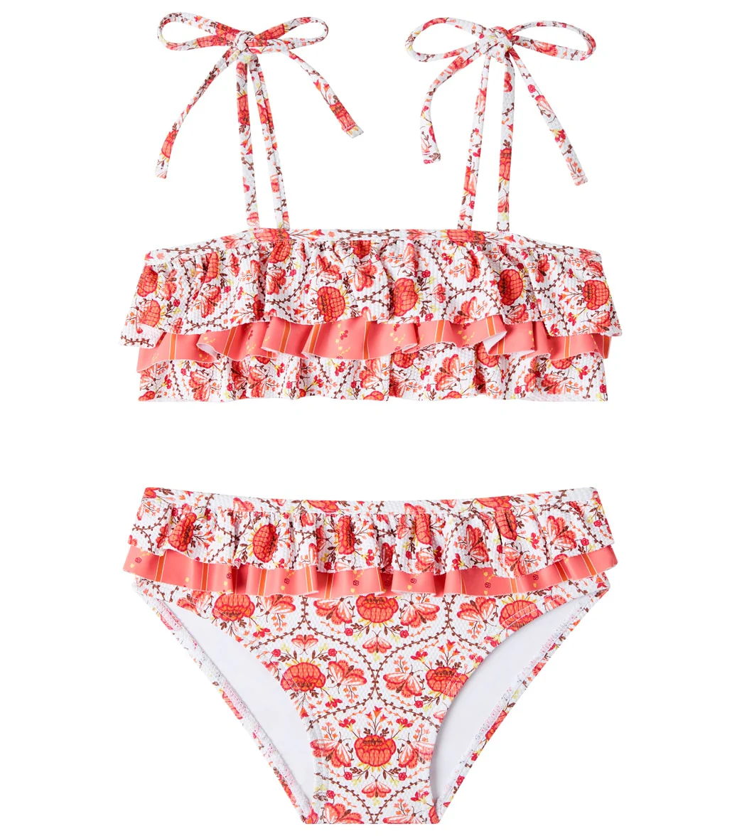Seafolly Girls' Prague Ruffle Two Piece Bikini Set (Baby, Toddler, Little Kid) - Image 5