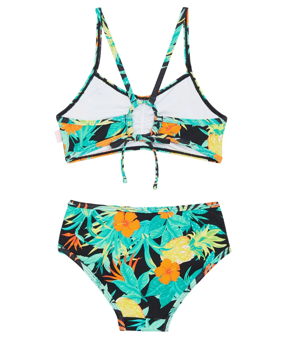 Seafolly Girls' Tropical Nights Two Piece Bikini Set (Big Kid) - Image 2