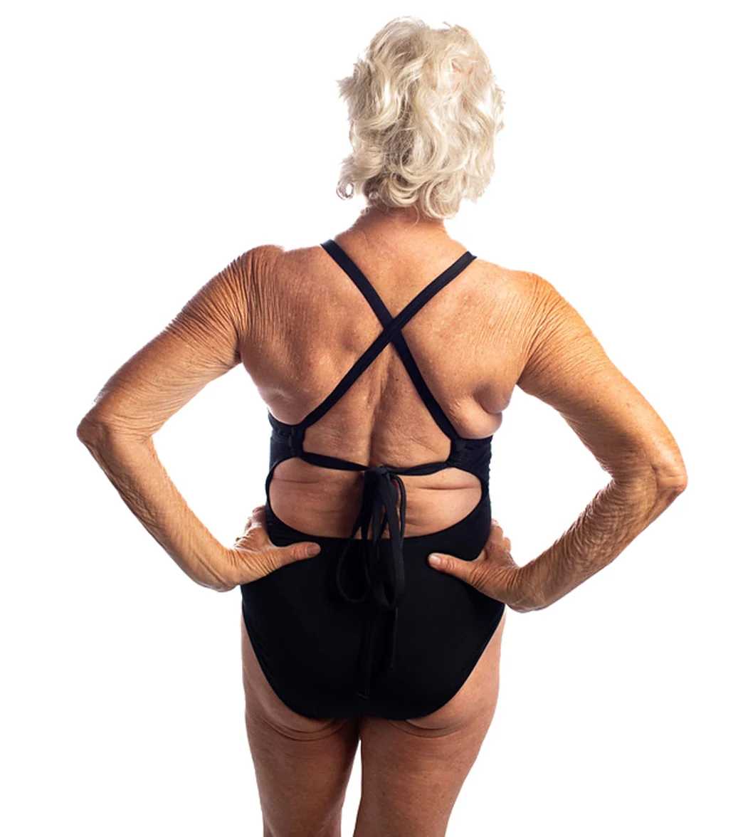 See Her Swim Women's The Breaststroke Triangle Top One Piece Swimsuit - Image 27