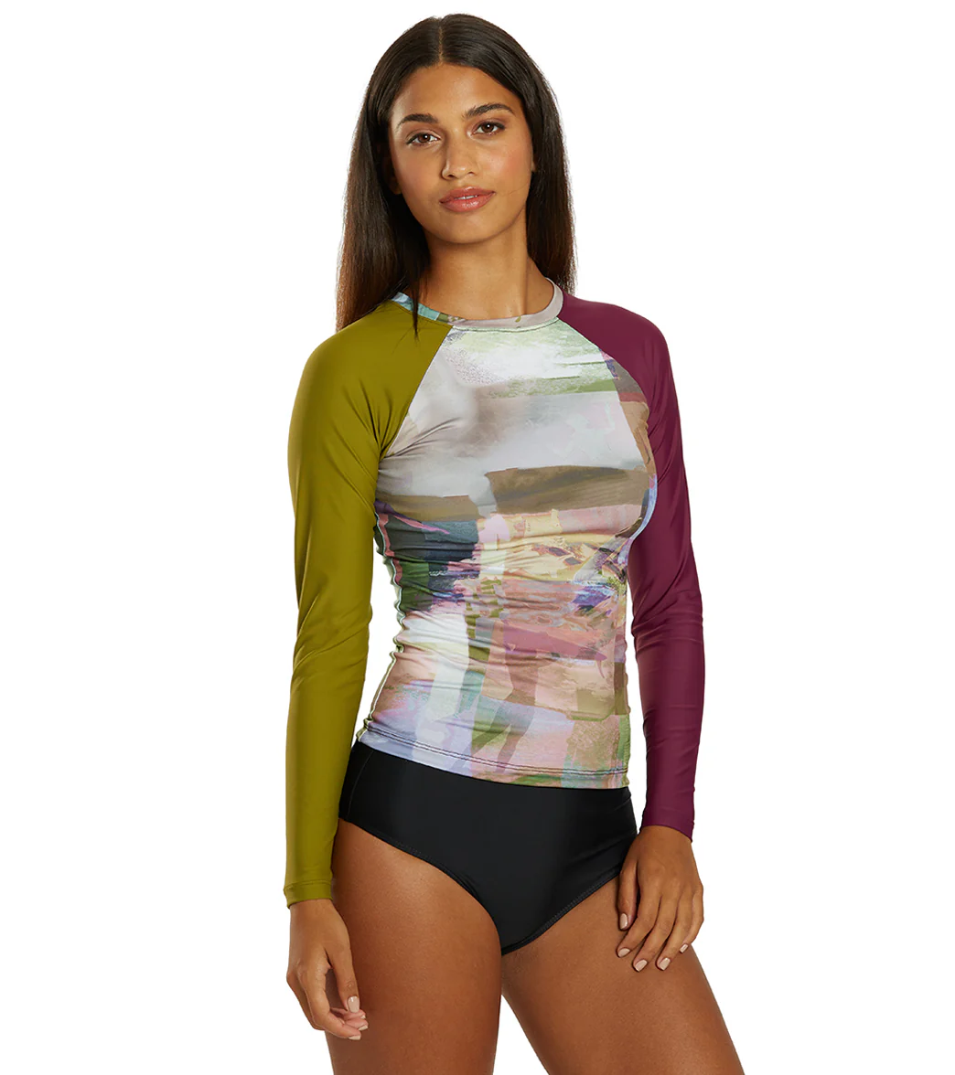 Seea Women's Doheny Colorblock Long Sleeve Rash Guard - Image 2