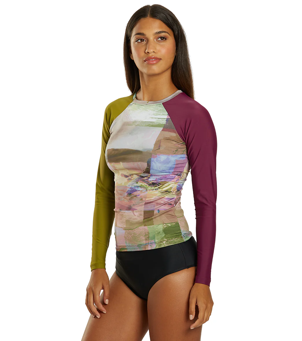 Seea Women's Doheny Colorblock Long Sleeve Rash Guard - Image 4