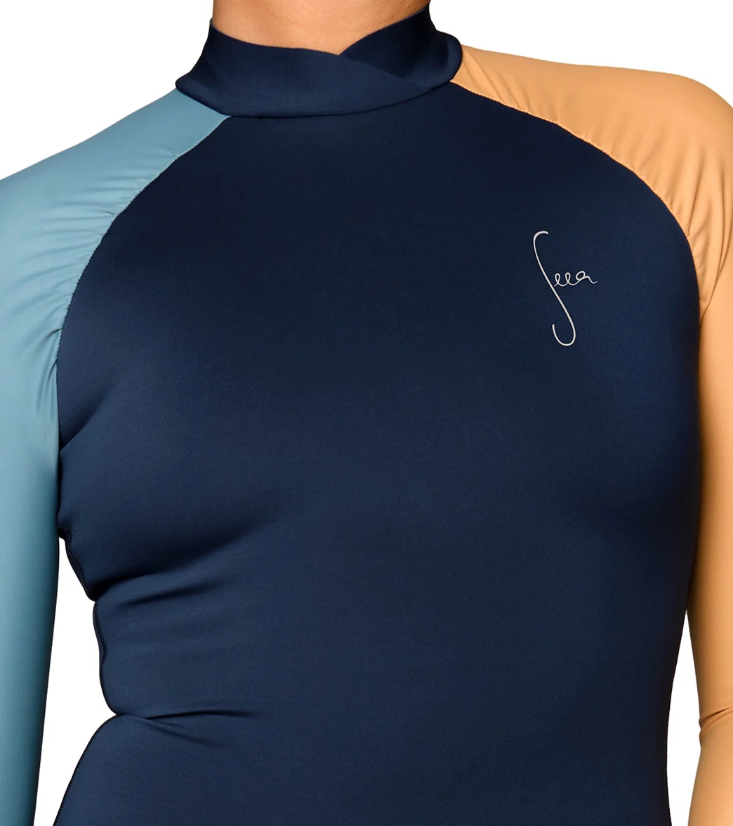 Seea Women's Gaviotas Long Sleeve One Piece Swimsuit - Image 5