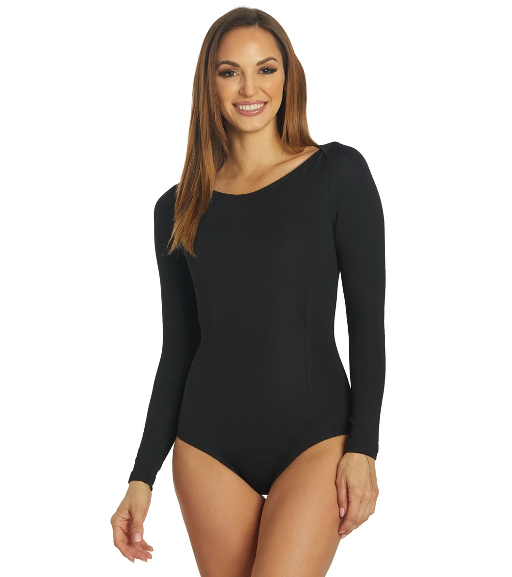 Seea Women's Mimi Long Sleeve One Piece Swimsuit - Image 8