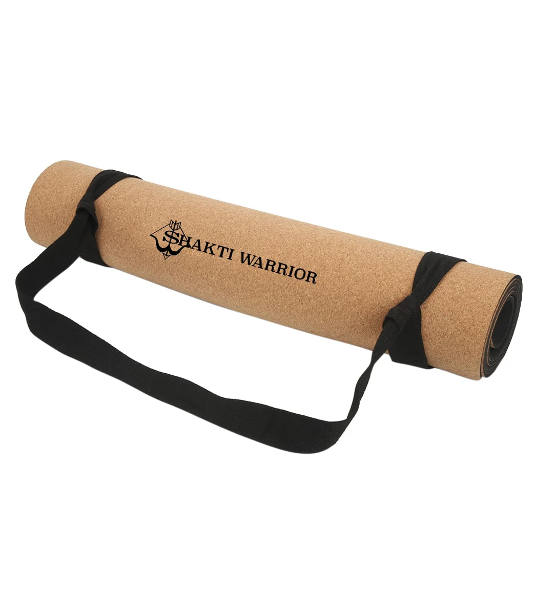 Shakti Warrior Samskara Pro Cork Yoga Mat 72" 3mm - Image 3