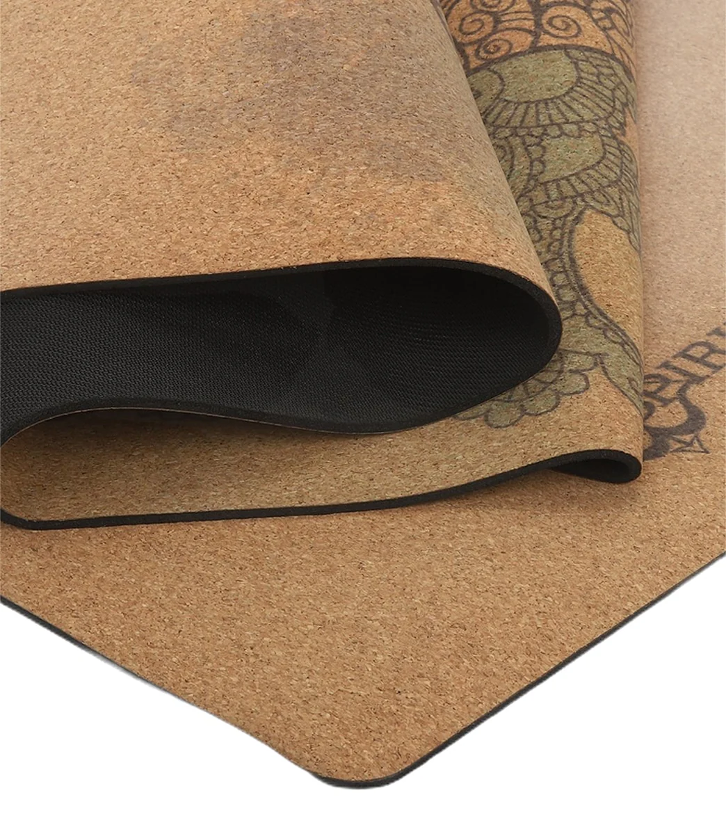 Shakti Warrior Samskara Pro Cork Yoga Mat 72" 3mm - Image 4