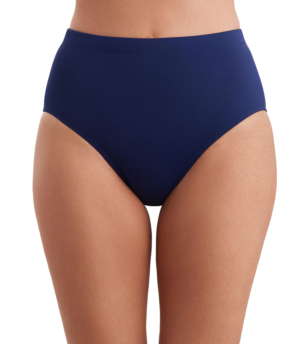 Shape Solver By Penbrooke Women's Divine Solids Bottoms Basic Bikini Bottom - Image 5