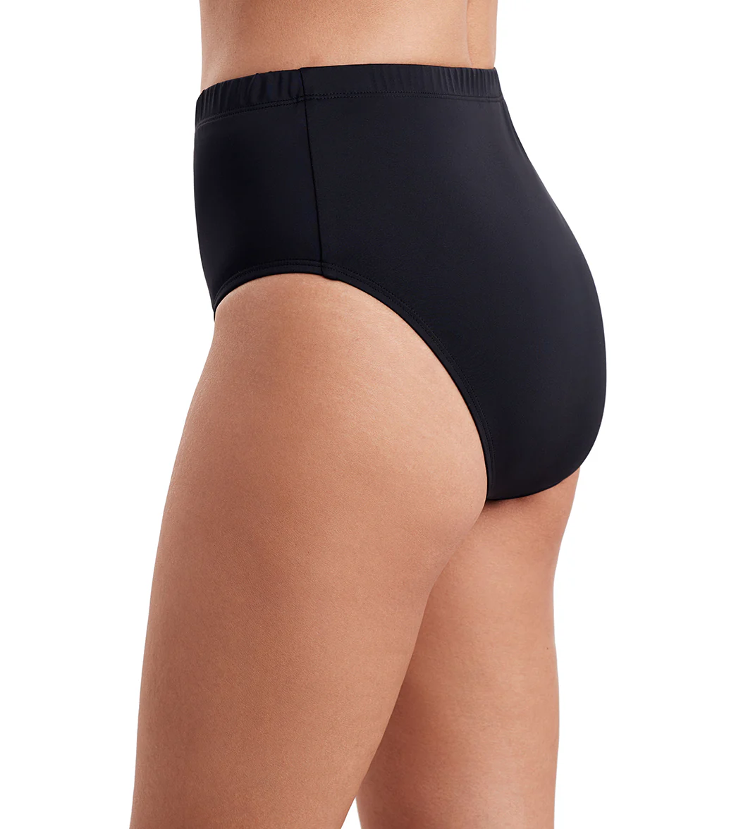Shape Solver By Penbrooke Women's Divine Solids Bottoms Basic Bikini Bottom - Image 7