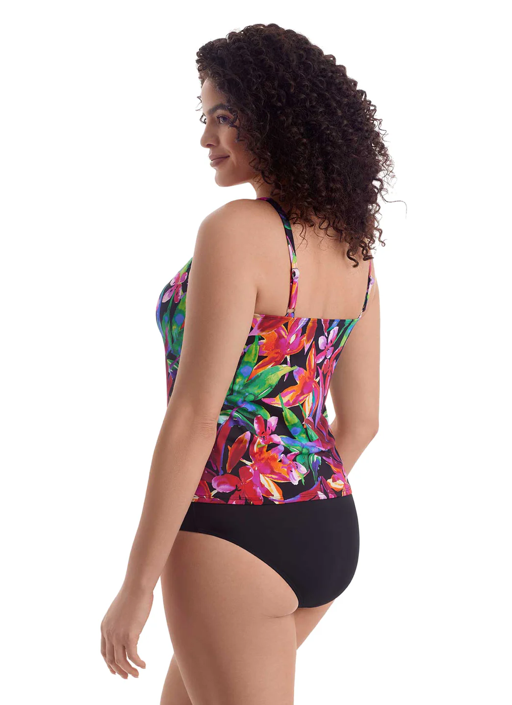Shape Solver By Penbrooke Women's Secret Jungle Mastectomy Tankini Top - Image 4