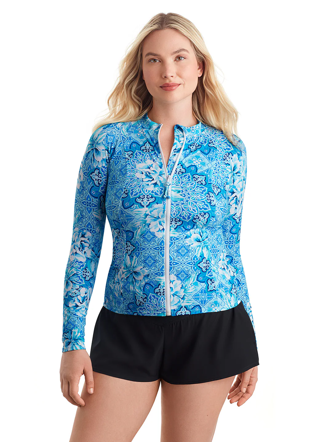 Shape Solver SPORT Women's Barcelona Blues Sunshirt - Image 2