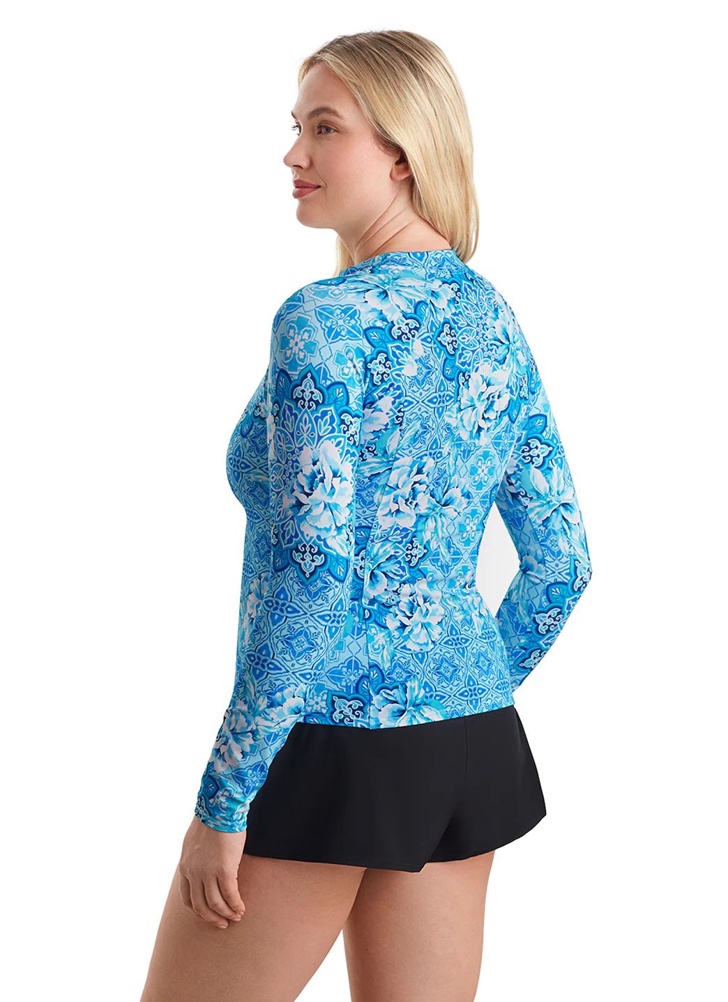 Shape Solver SPORT Women's Barcelona Blues Sunshirt - Image 4