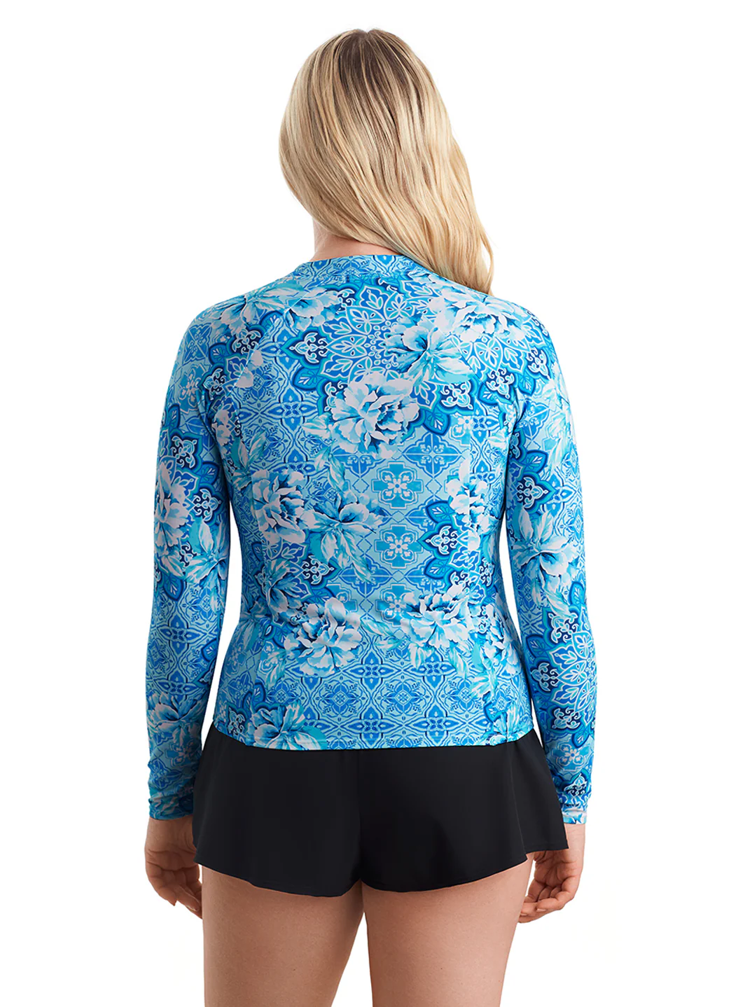 Shape Solver SPORT Women's Barcelona Blues Sunshirt - Image 5