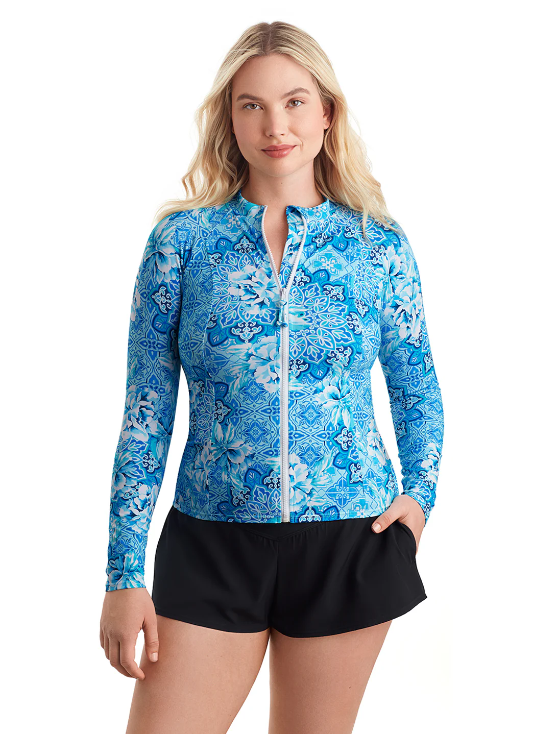 Shape Solver SPORT Women's Barcelona Blues Sunshirt - Image 6