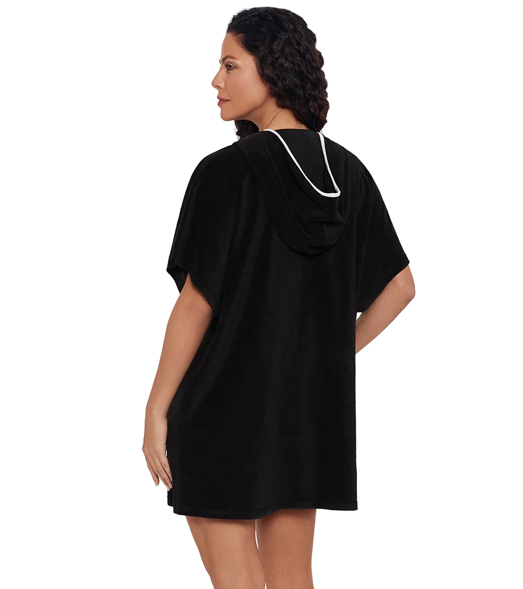 Shape Solver SPORT Women's Hooded Terry Pullover Cover Up - Image 8