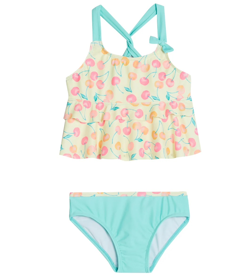 Shelloha Girls' Cherry Baby Two Piece Tankini Set (Baby, Toddler)