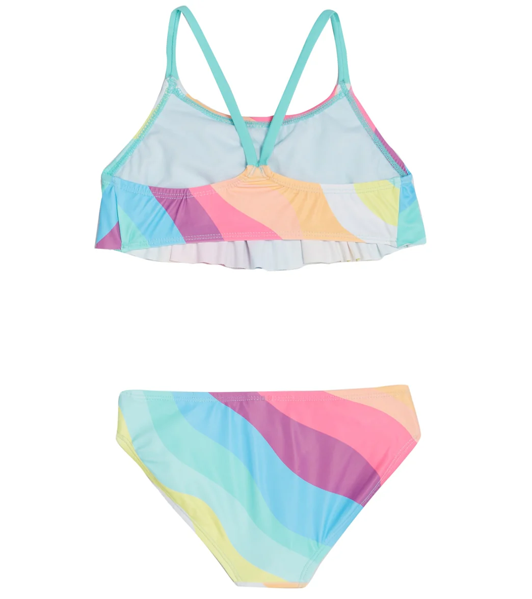 Shelloha Girls' Multi Ribbons Two Piece Bikini Set (Big Kid) - Image 2