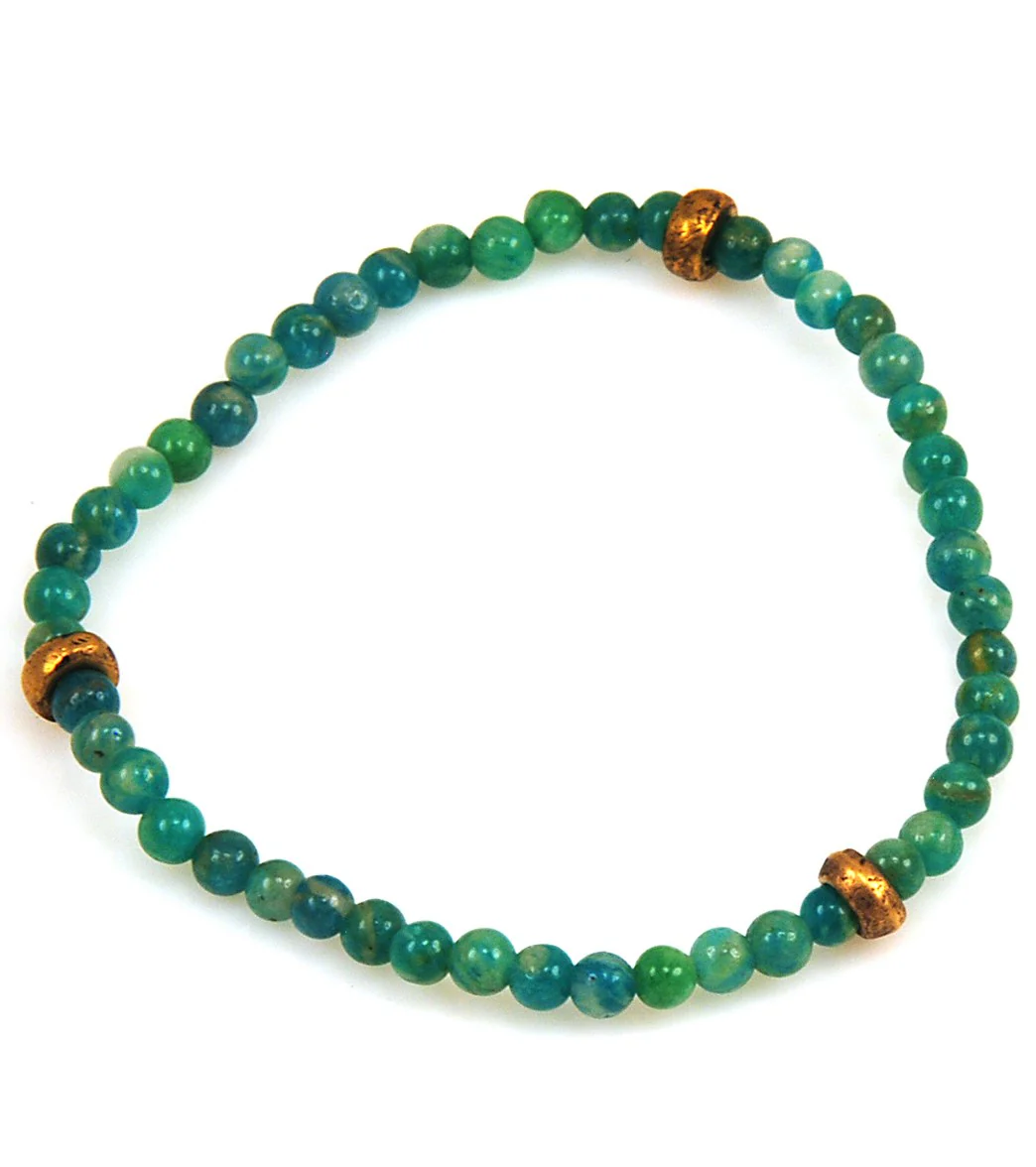 Silver & Sage Soother Bracelet