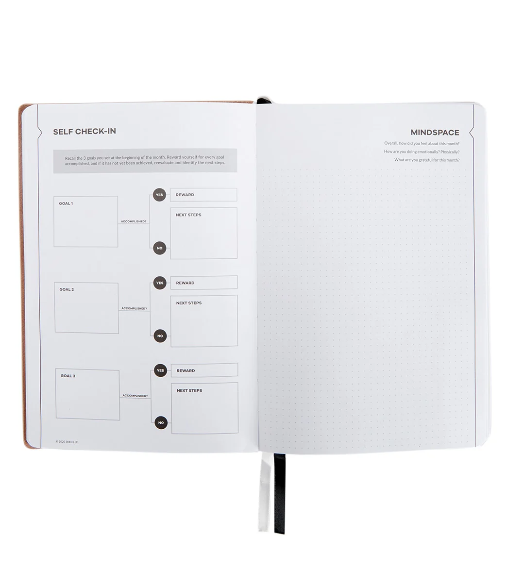 Sked Planner Medium Rose Gold Planner - Image 2
