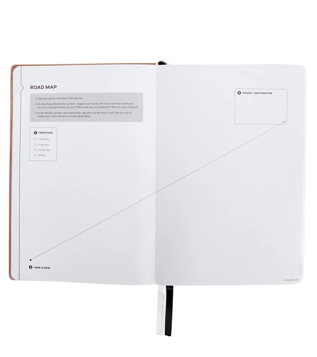 Sked Planner Medium Rose Gold Planner - Image 4
