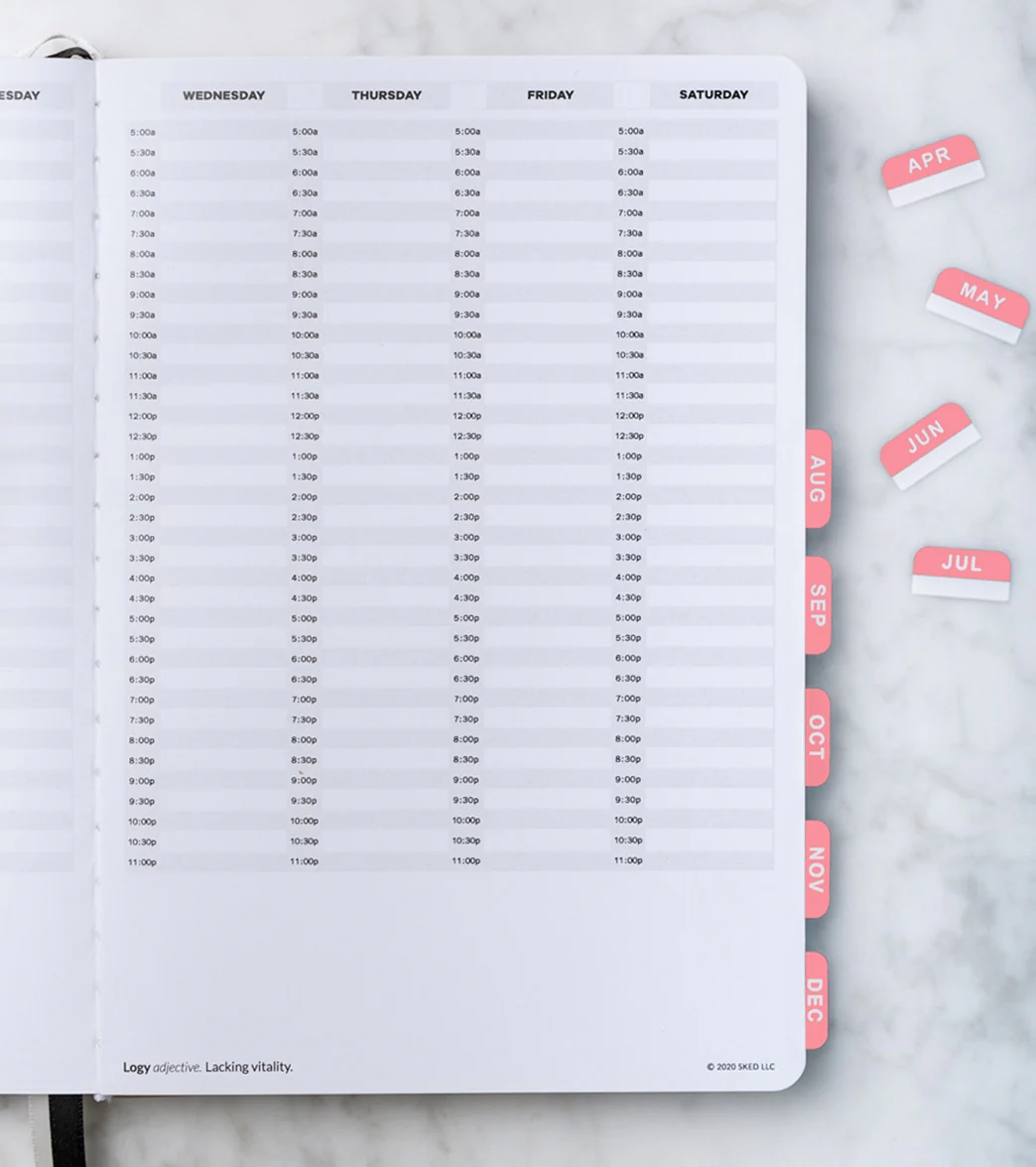 Sked Planner Monthly Tab Stickers - Image 2