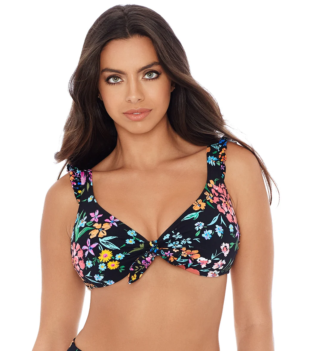 Skinny Dippers by Miraclesuit Women's Baby Kiss Daisy Mae Bikini Top