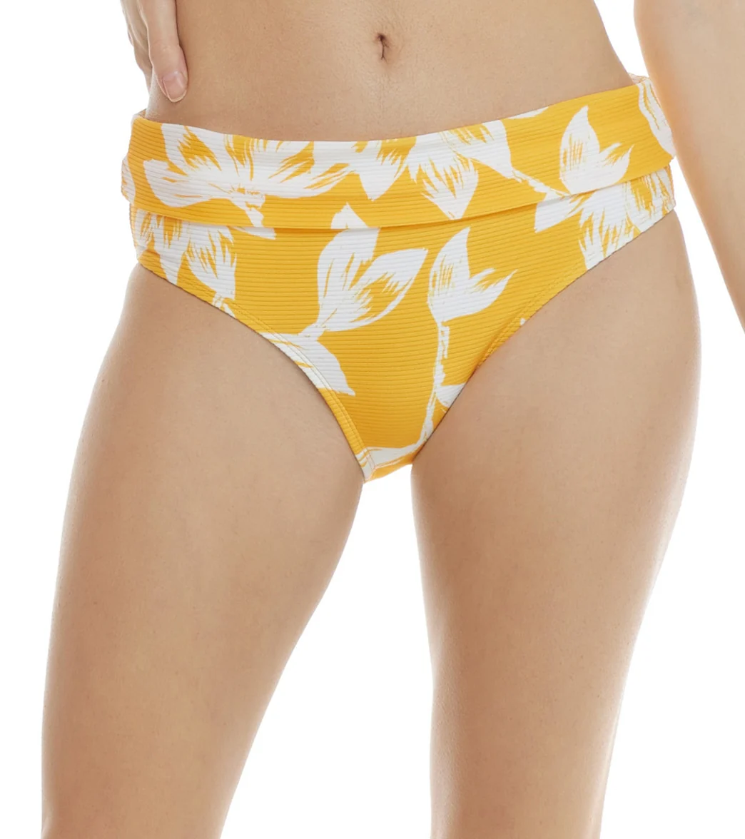 Skye Women's Anguilla Mid Waist Foldover Bikini Bottom - Image 6