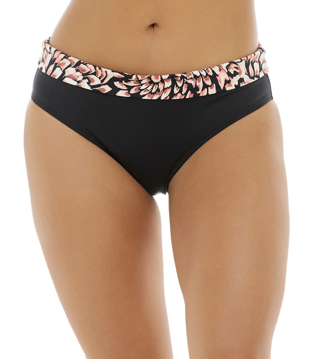Skye Women's Feathery Mid Waist Fold Over Bikini Bottom - Image 7