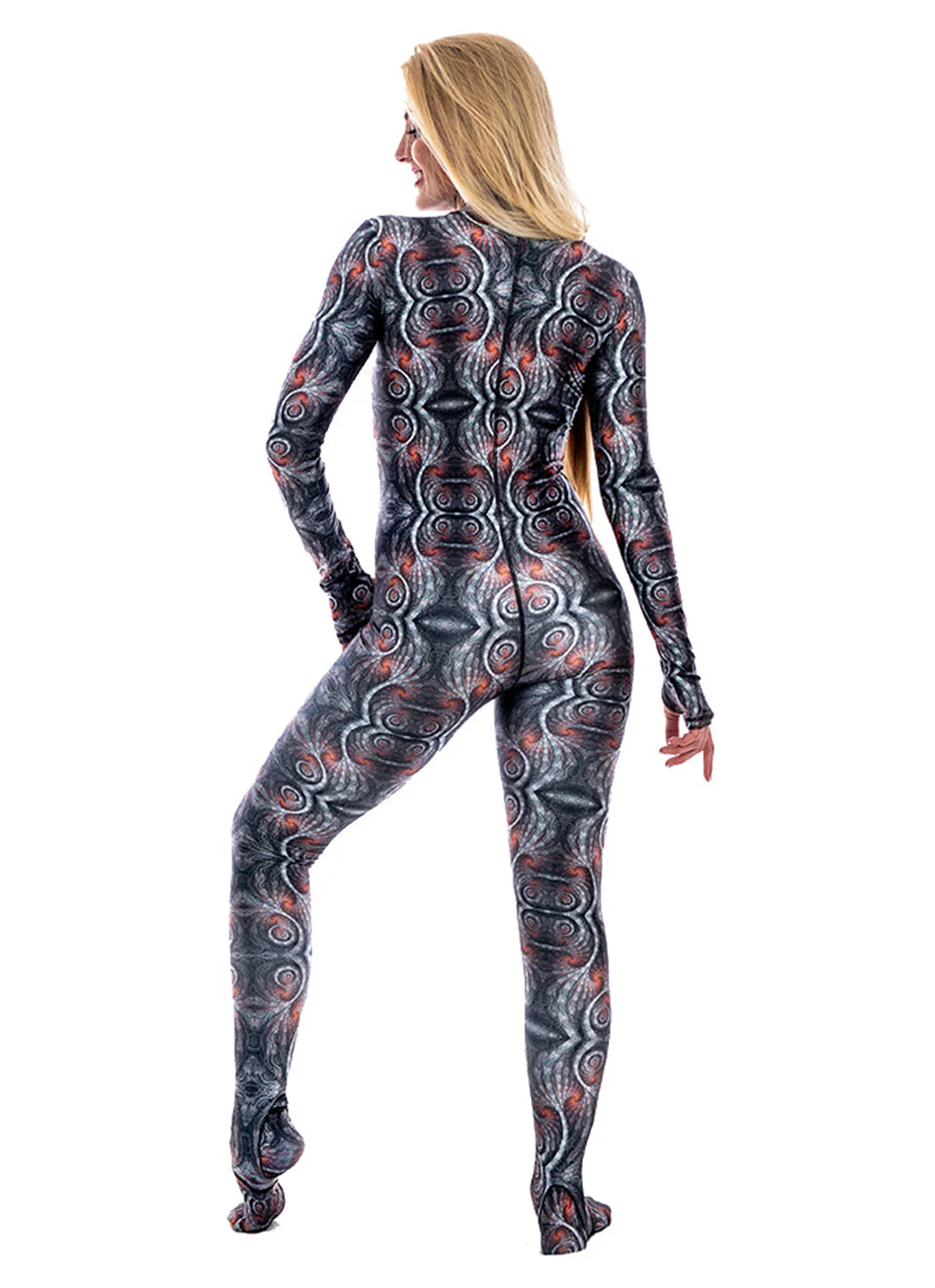 SlipIns Unisex Crimson Tide Zippered Unitard - Image 4