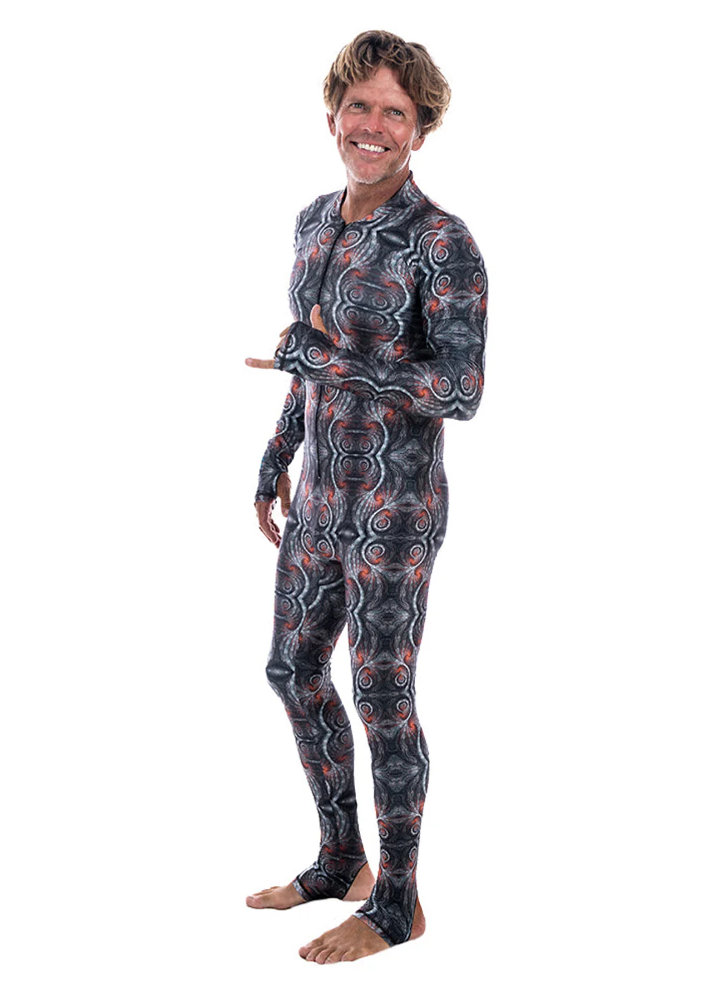 SlipIns Unisex Crimson Tide Zippered Unitard - Image 6