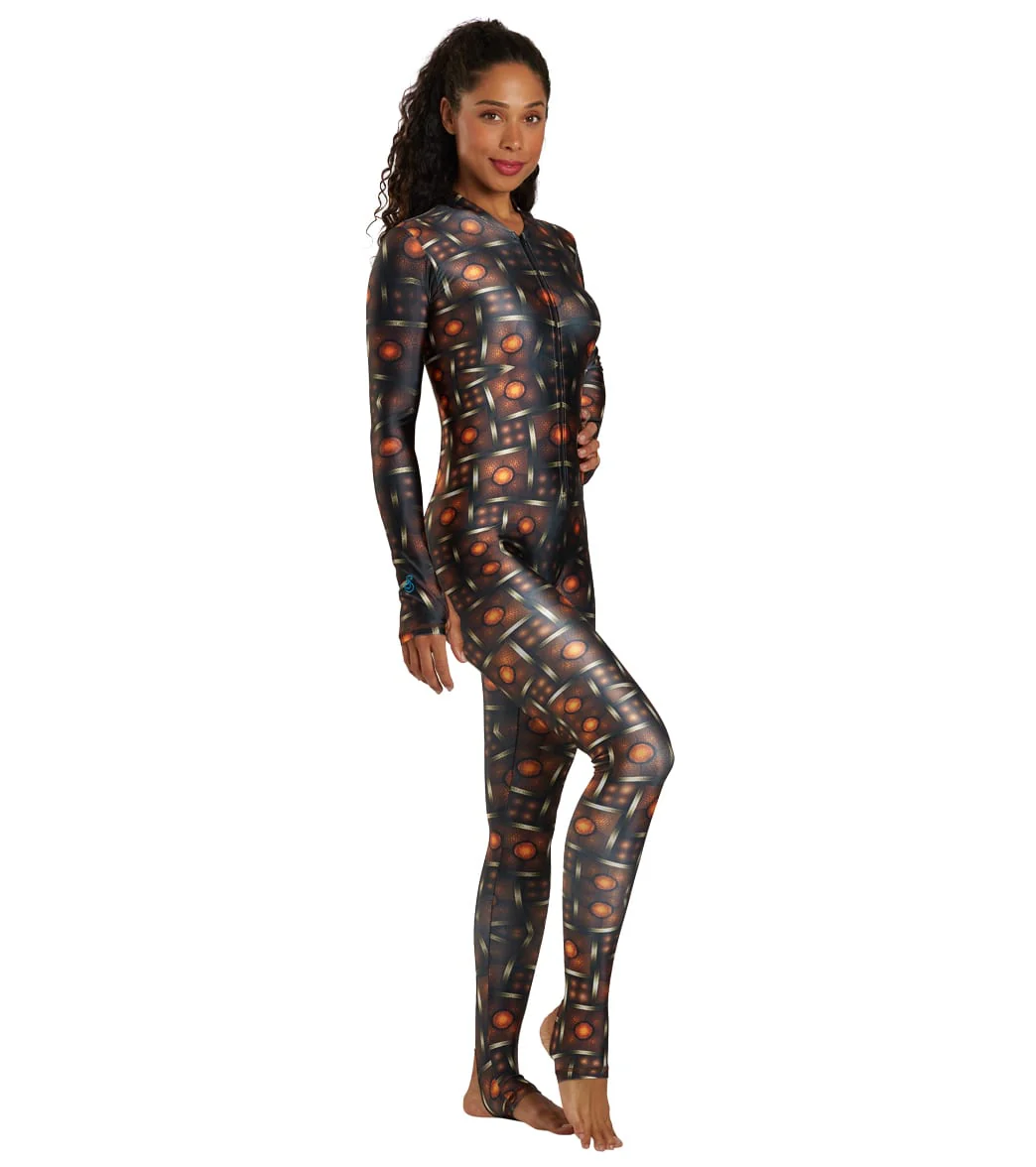 SlipIns Women's Power House Zippered Unitard - Image 2