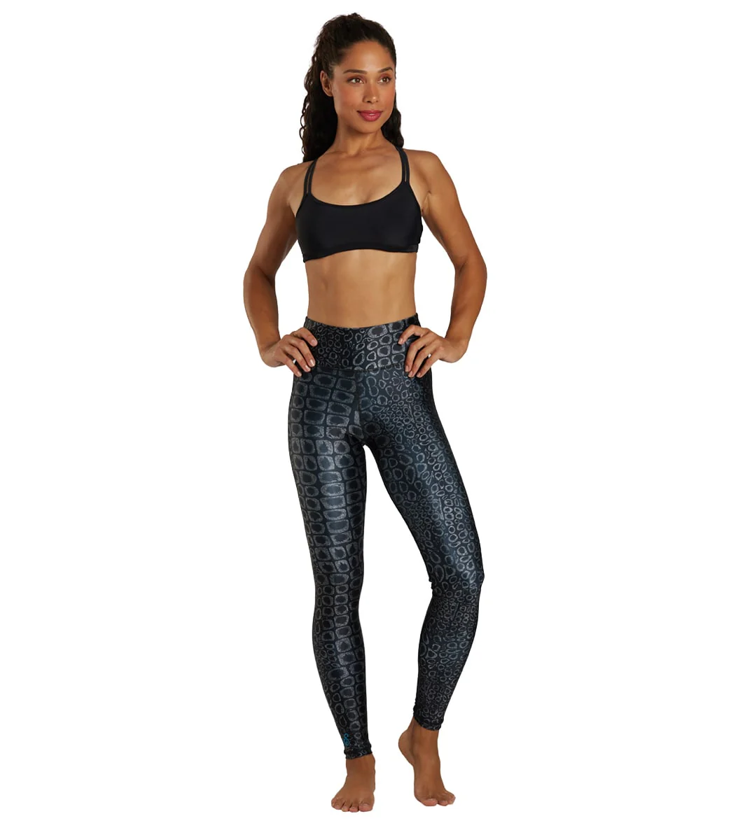 SlipIns Women's Spotted Eagle Ray Swim Leggings - Image 5