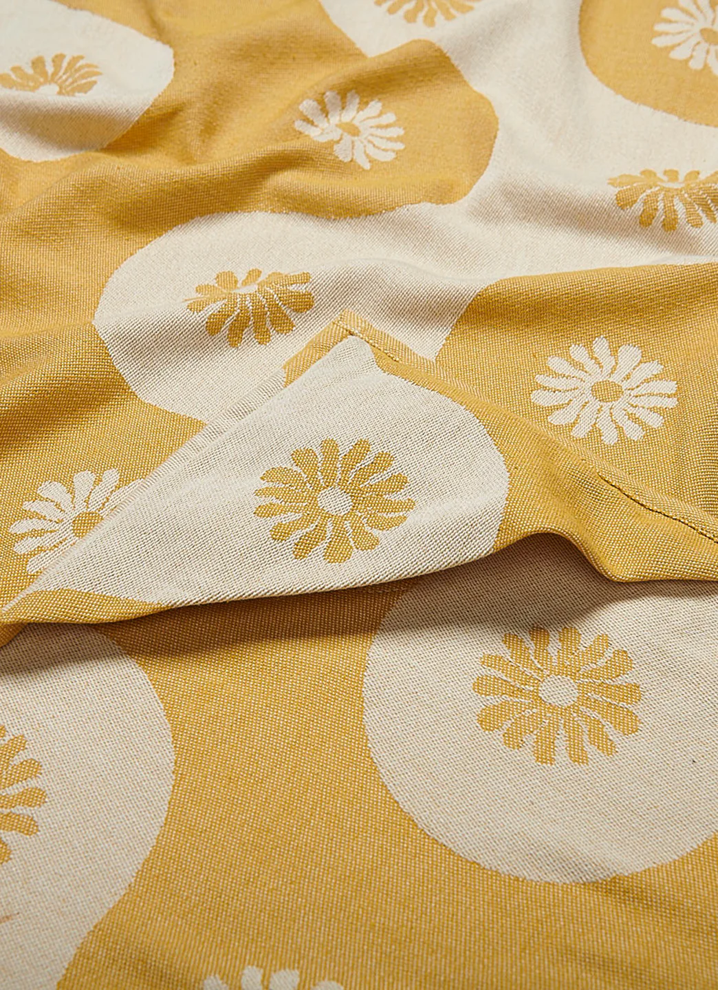 Slowtide Botanical Waves Oversized Throw Blanket - Image 4