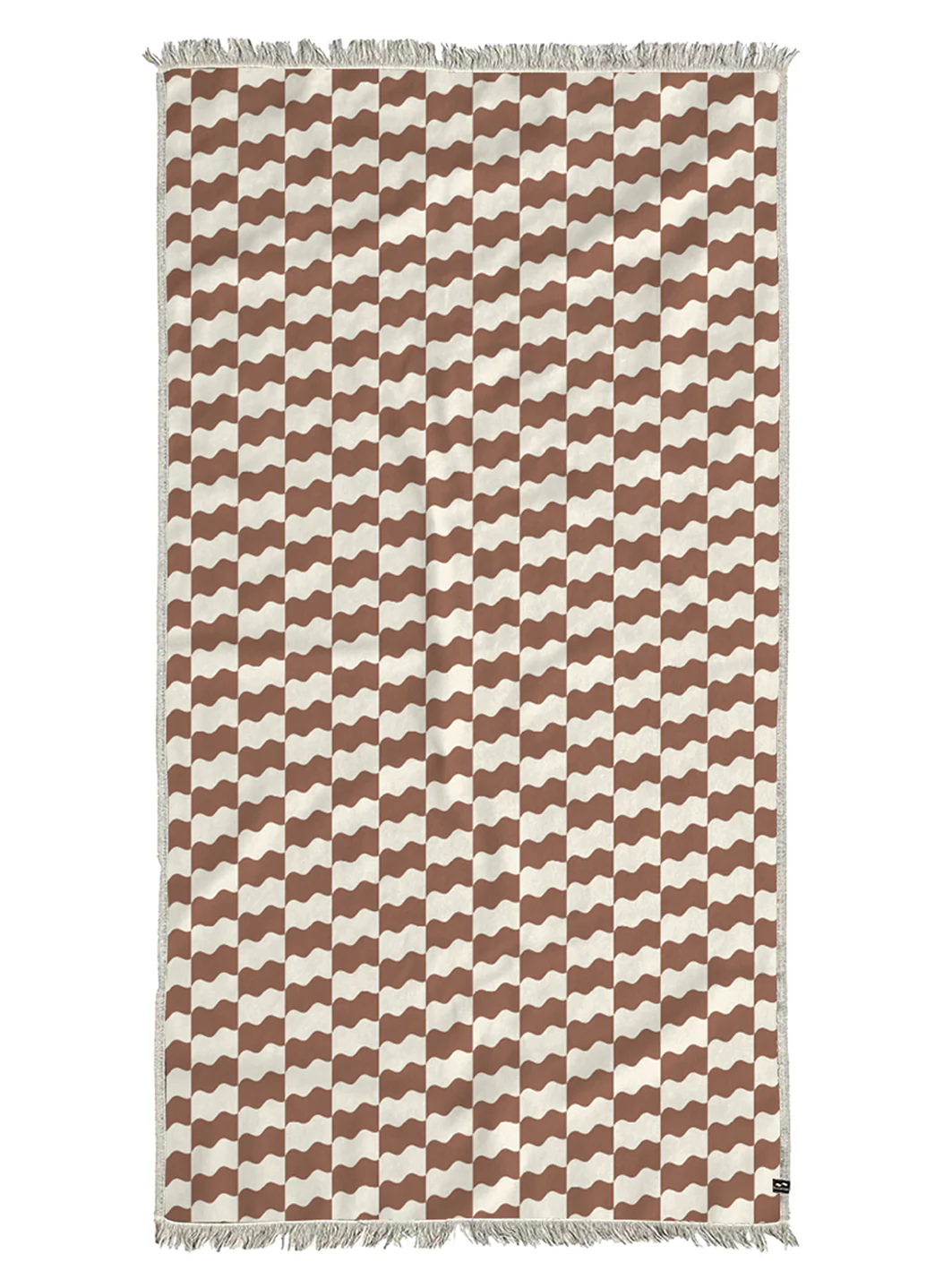 Slowtide Checker Driftweave Turkish Beach Towel
