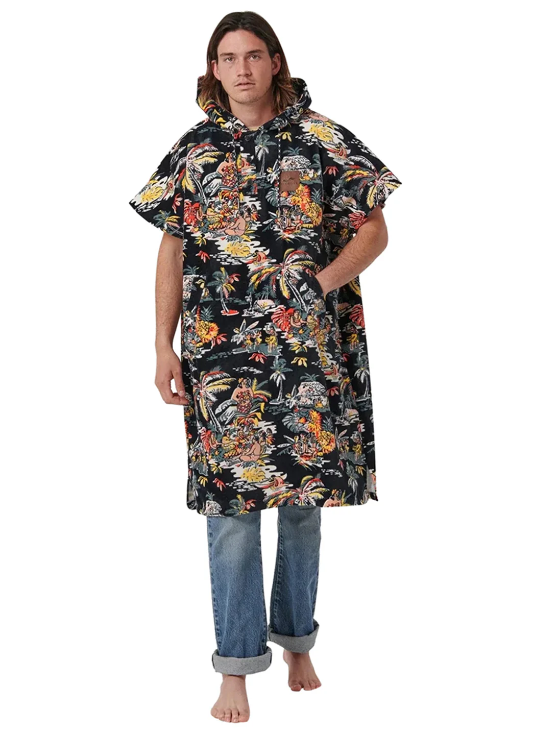 Slowtide Island Breeze Changing Poncho - Image 4