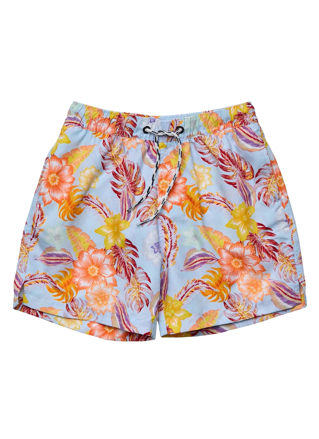 Snapper Rock Boys' Boho Tropical Sustainable Swim Trunks (Toddler, Little Kid, Big Kid)