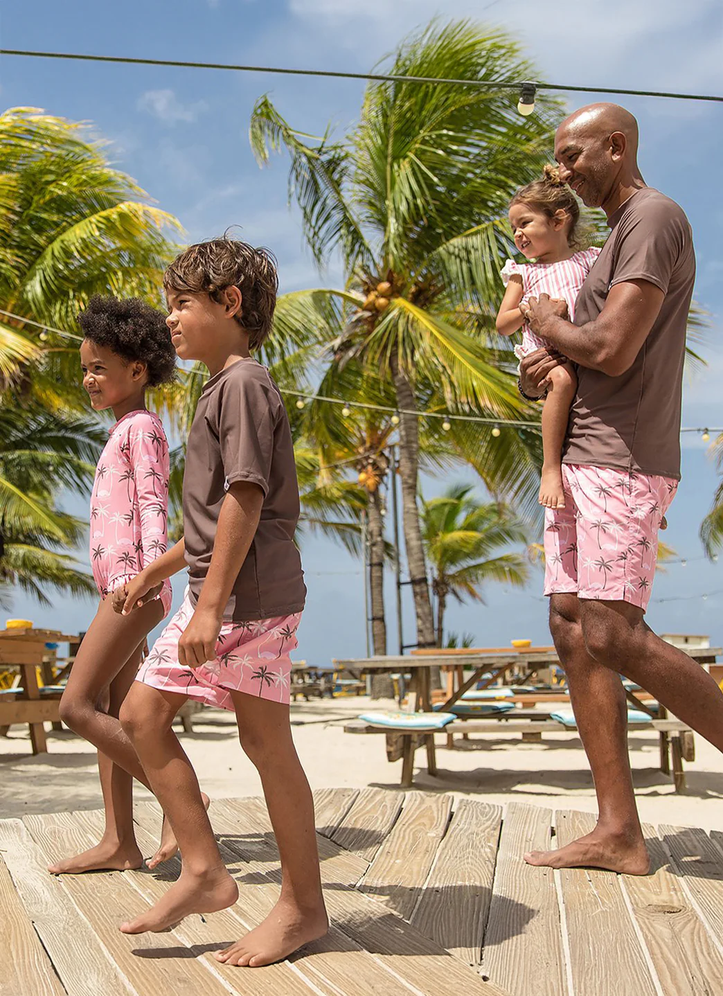 Snapper Rock Boys' Chocolate Sustainable Short Sleeve Rashguard (Toddler, Little Kid, Big Kid) - Image 6