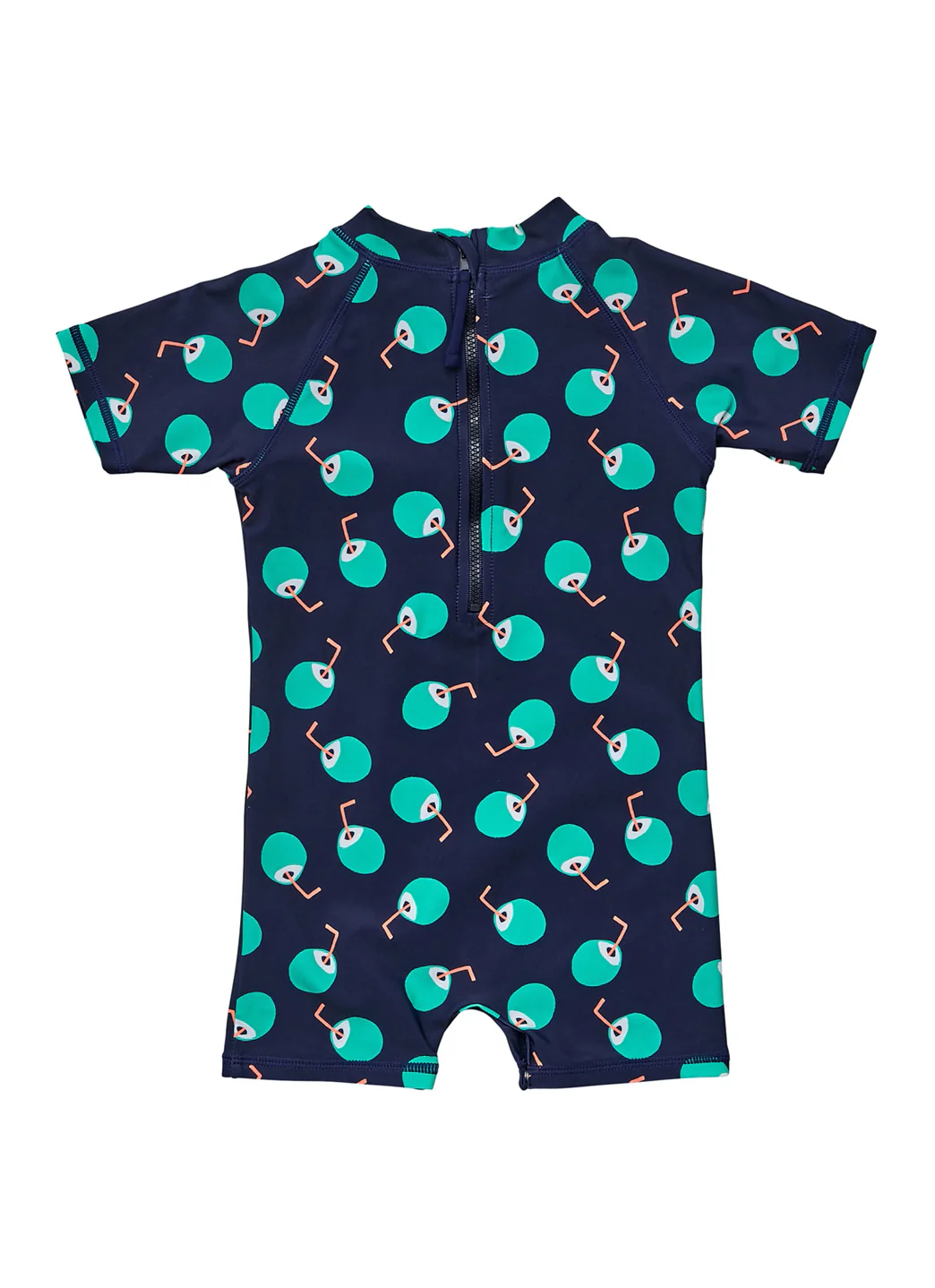 Snapper Rock Boys' Coco Logo Short Sleeve Sunsuit (Baby) - Image 2