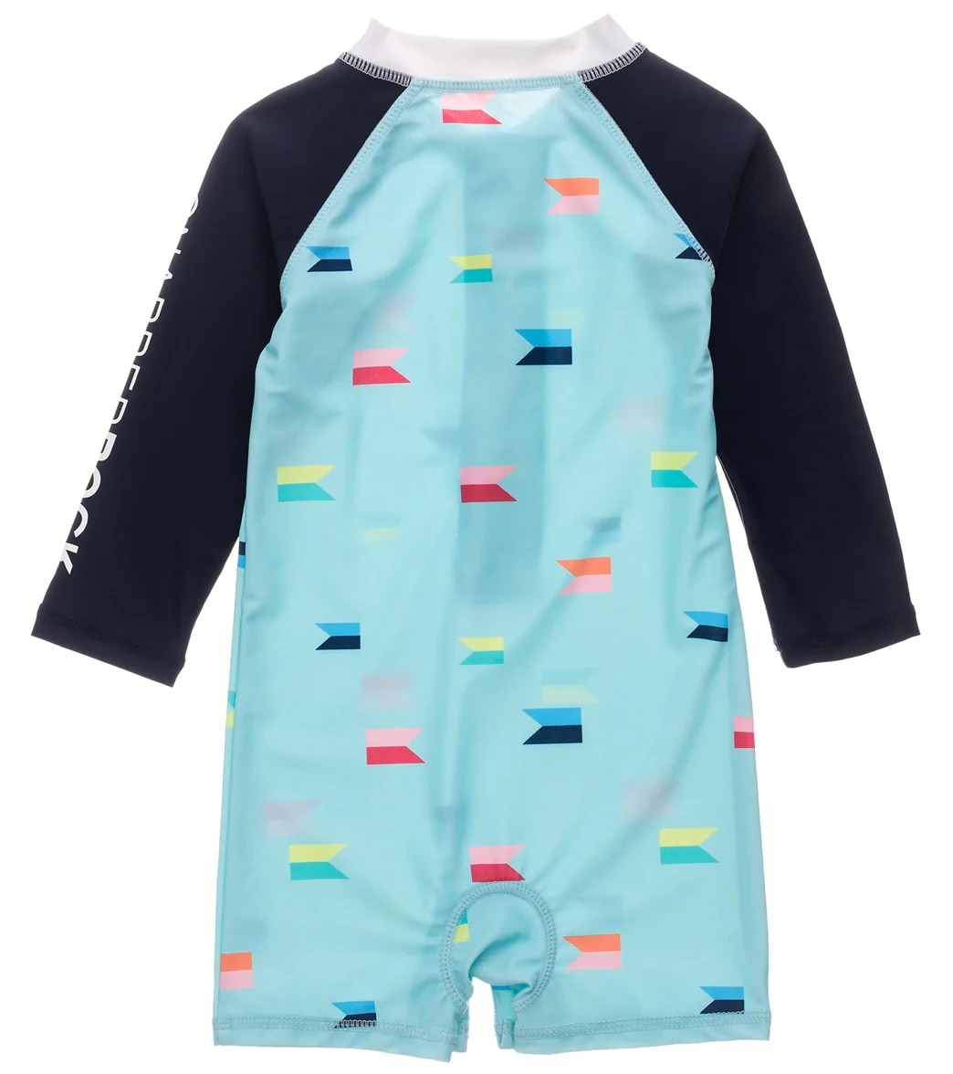 Snapper Rock Boys' Maritime Fliers Long Sleeve Sunsuit (Baby, Toddler) - Image 2
