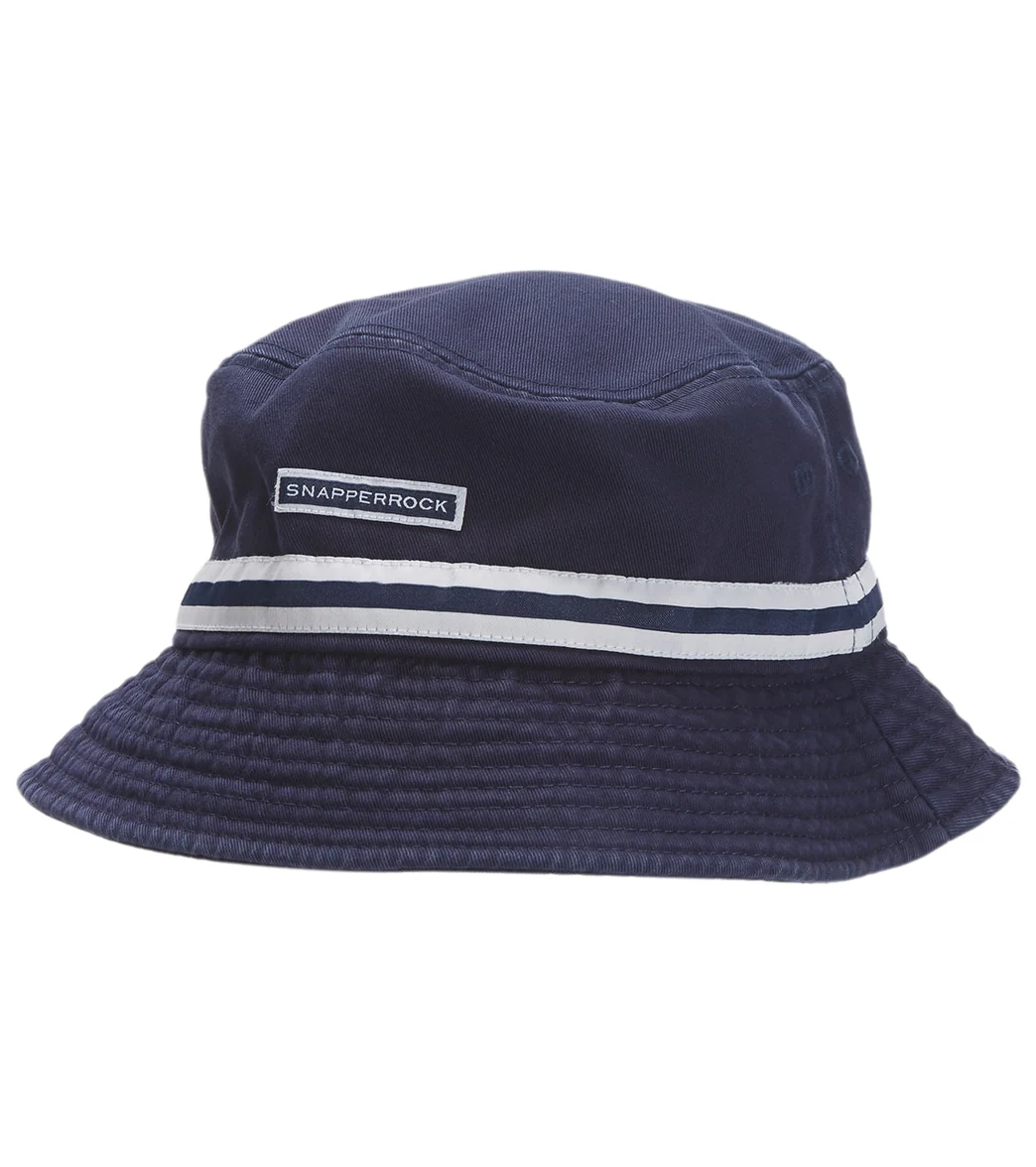 Snapper Rock Boys' Navy Surf Bucket Hat - Image 5