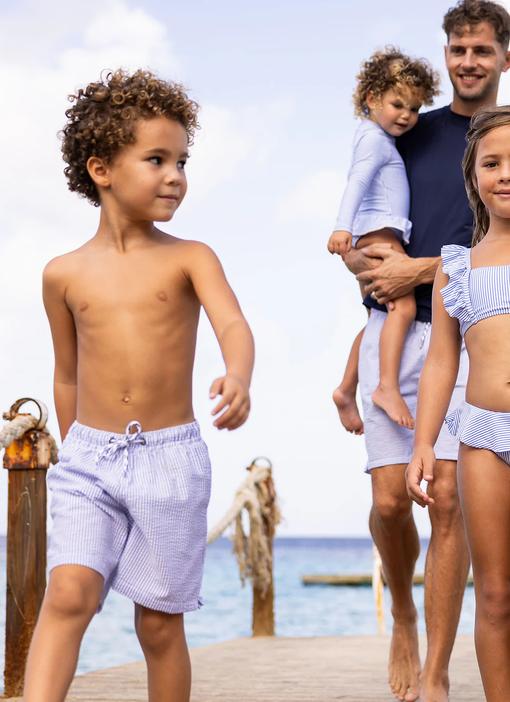 Snapper Rock Boys' Parisian Summer Comfort Lined Swim Trunk (Toddler, Little Kid, Big Kid) - Image 3