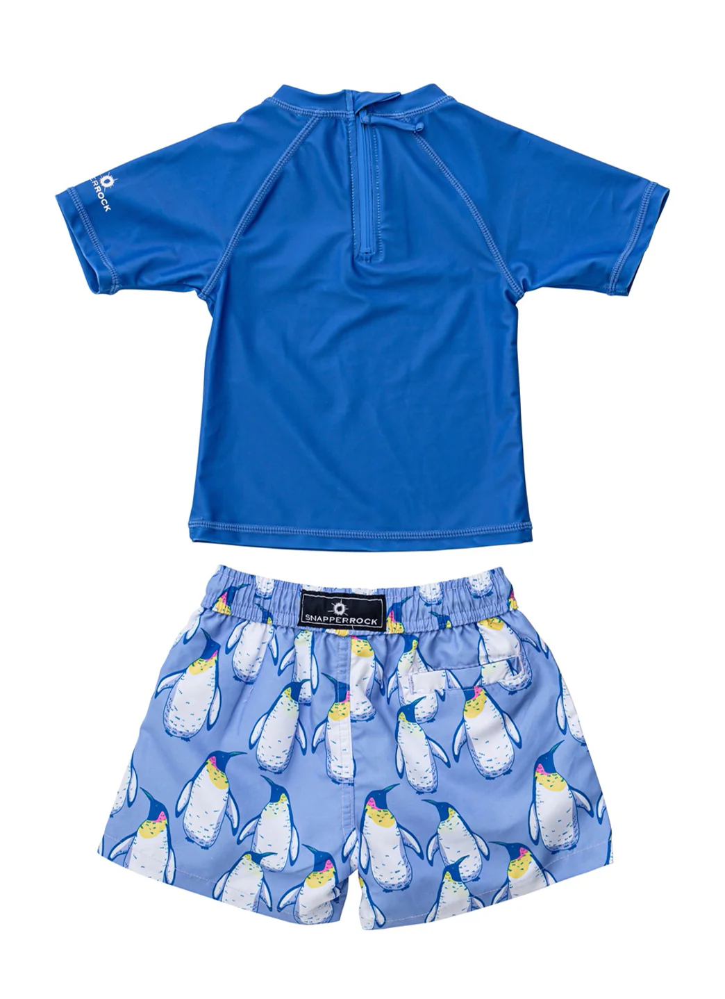 Snapper Rock Boys' Penguin Patrol SS Baby Set - Image 2