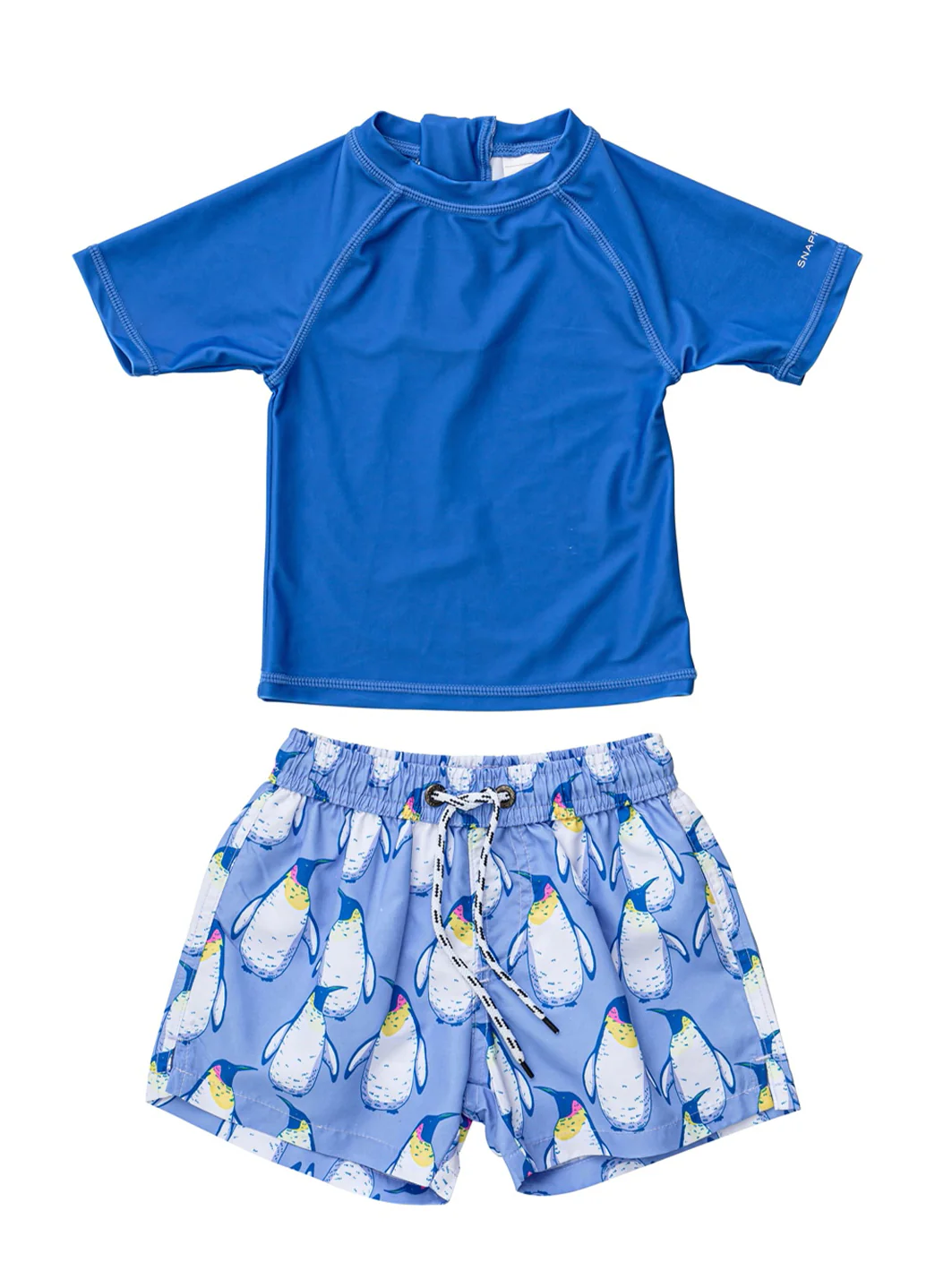 Snapper Rock Boys' Penguin Patrol SS Baby Set - Image 4