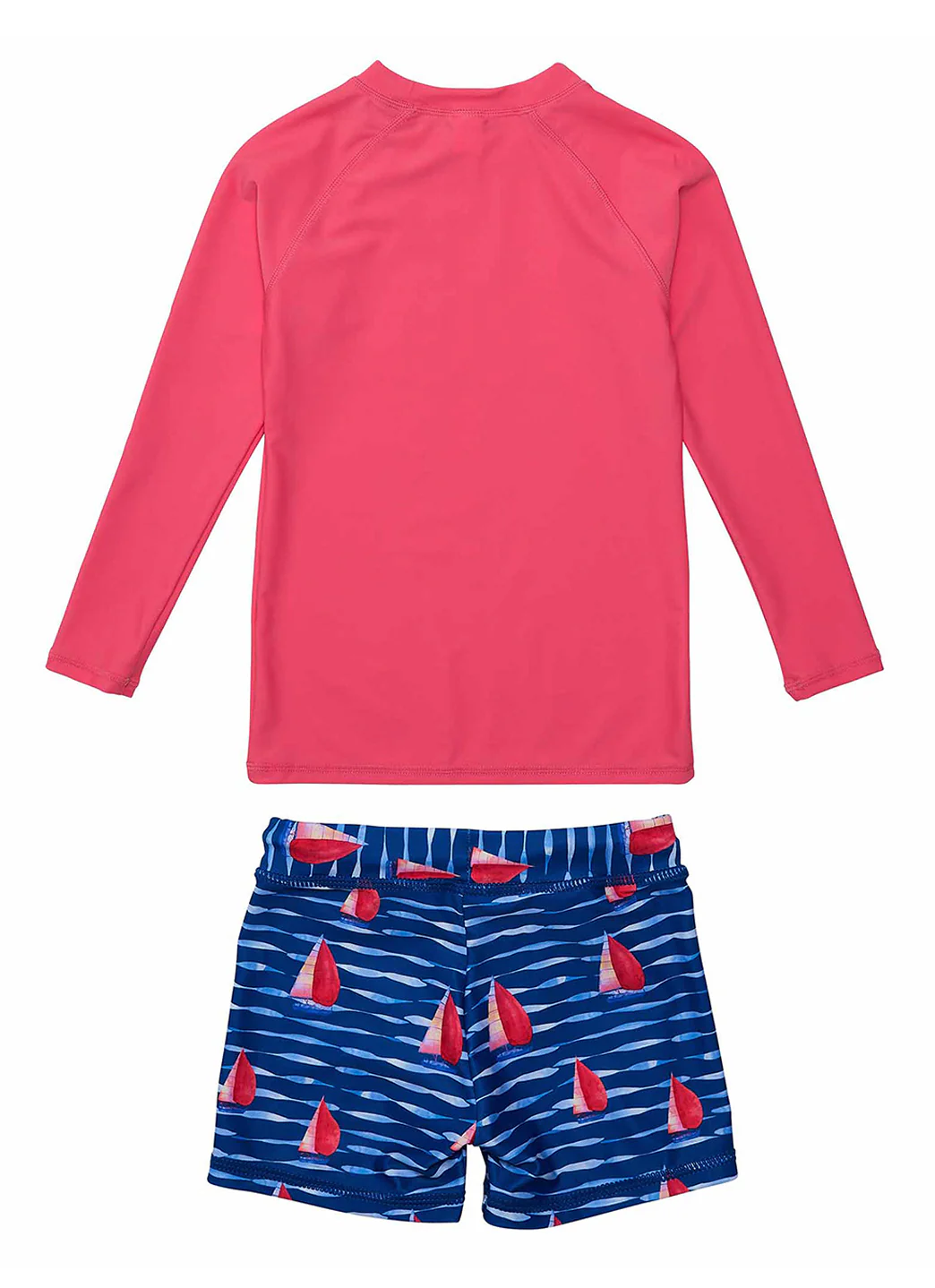 Snapper Rock Boys' Sailboat Rock Long Sleeve Rash Guard Set (Baby, Toddler, Little Kid) - Image 4